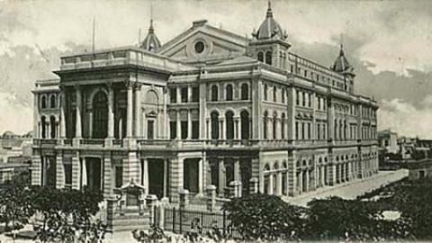 Edificio original del Teatro Argentino de La Plata